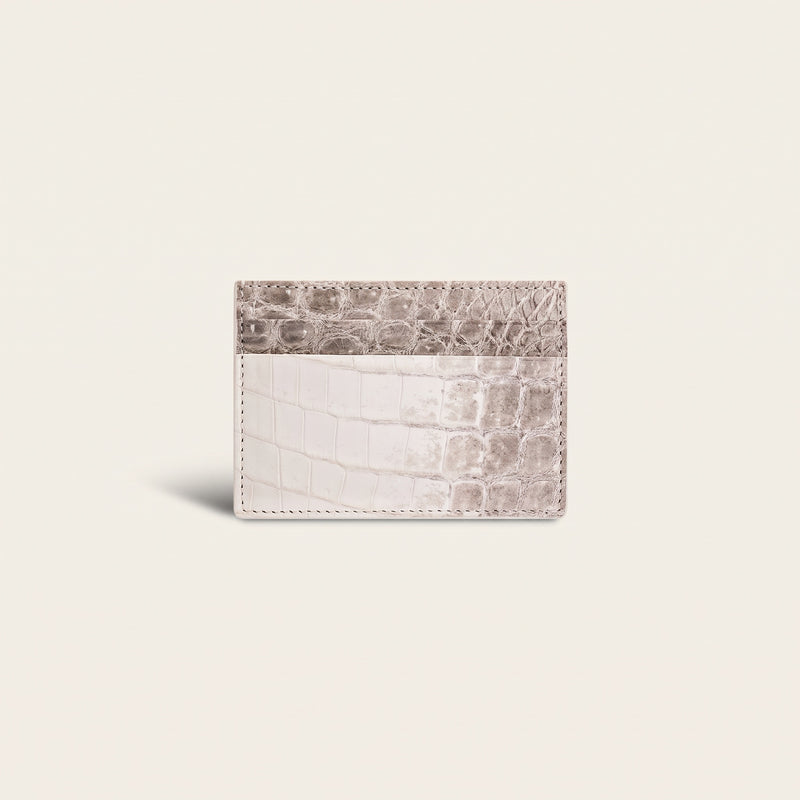 Himalayan crocodile slim cardholder